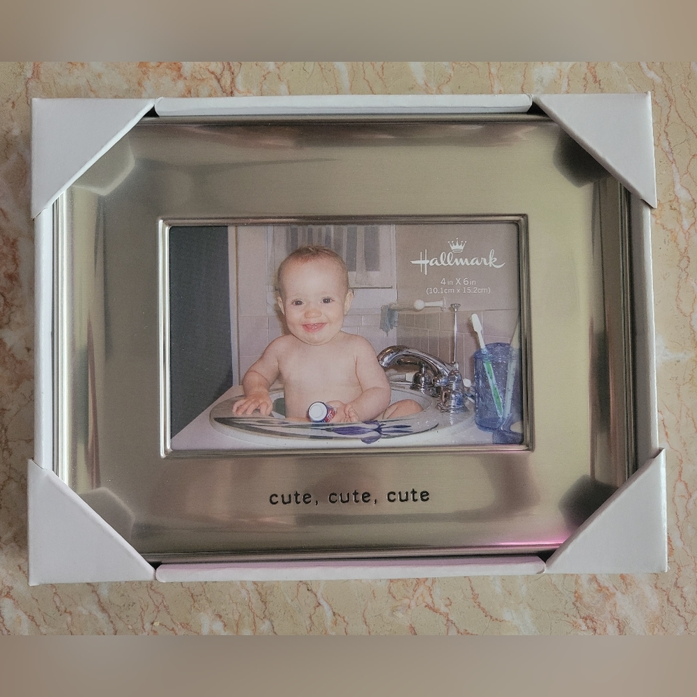 Hallmark Cute Cute Cute 4"x6" Picture Frame